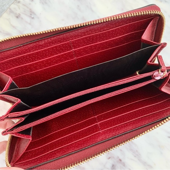 [🌟PRICE FIRM] Gucci x Doraemon Logo Monogram Mini GG Supreme Long Zip Wallet - Picture 11 of 12